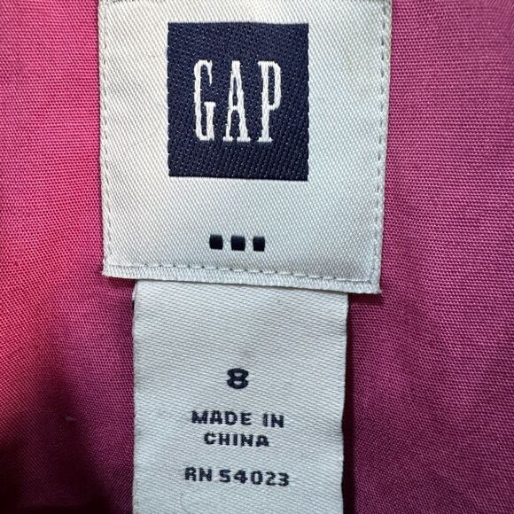 Gray/Pink GAP Factory Wool Blend Blazer Size 8 EUC - Picture 6 of 6